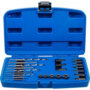 Set extractoare suruburi si prezoane rupte, 25 piese, BGS 8462 - Img 1
