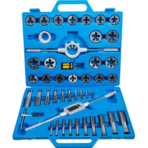 Set filiere si tarozi in Inch,45piese, BGS 1898