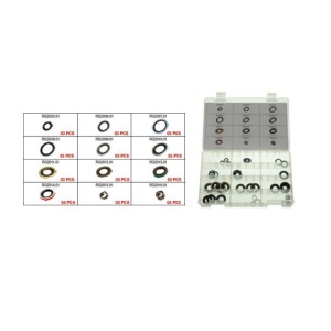 Set O-ringuri pentru compresoare AC cu insertie metalica, Errecom RK1053