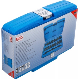 Set patrate de baie pentru busoane, 21piese, actionare 3/8'', BGS 1014 - Img 7