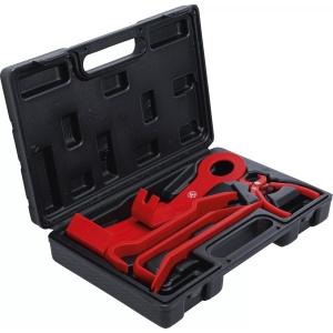 Set pentru demontat interioare, cheder, garnituri, clipsuri, fete de usi| lungime 160-200 mm , 6 piese, BGS DIY 1325 - Img 2