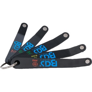 Set pentru desfacut suruburi in spatii greu accesibile, 5 piese, BGS 74769 - Img 4