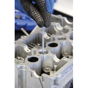 Set pentru rectificat scaune si lacas injectoare + extractor pentru saiba etansare injector, BGS 8723 - Img 7