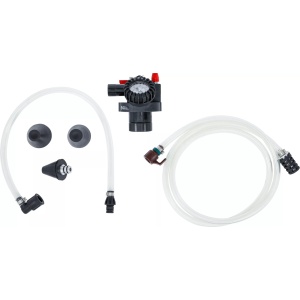 Set pentru verificare pierderi, golire, reumplere si aerisire sistem de racire, 6 piese, BGS 9502 - Img 8