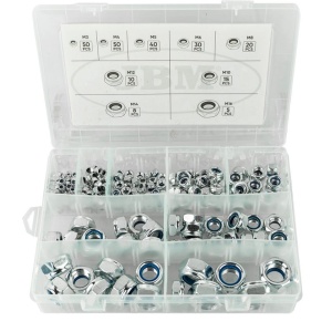 Set piulite autoblocante 228 piese, JBM 52029 - Img 1