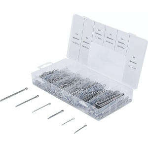 Set splinturi oţel superior Ø 1,6 - 4,0 mm 555 piese, BGS 8048-1