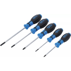 Set surubelnite combinate drepte + cruce Ph1 si Ph2, 5 bucati, BGS 7943 - Img 1