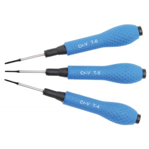 Set şurubelniţe de precizie | Profil T (pentru Torx) T4 / T5 / T6 | 3 piese, BGS Diy 803