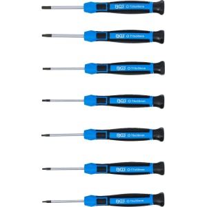 Set şurubelniţe de precizie Torx T6-T20, 7 piese, BGS 4880 - Img 2
