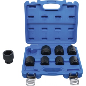 Set tubulare de impact 22-38 mm, antrenare 3/4", 8 piese, BGS 5240