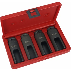 Set tubulare speciale pentru injectoare, act. 1/2", PSA, 4 buc, Condor 4772 - Img 2