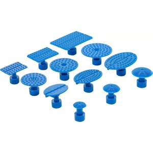 Set ventuze din plastic pentru reparatii tinichigerie fara revopsire, 12 piese, BGS 874
