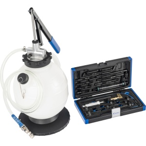 Sistem de umplere ulei la cutia de viteze, capacitate 7,5 litri, 22 adaptoare, Condor 3996B - Img 1