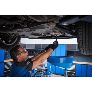 Stație de service ulei cu set de chei pentru filtre de ulei, capacitate 70 litri, BGS 7119 - Img 4