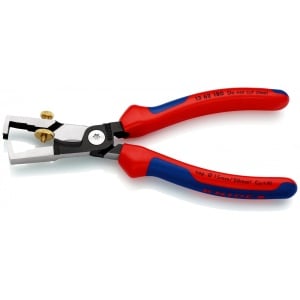 StriX® Cleste de dezizolat cu manşoane multicomponent, vopsit negru, lungime 180 mm, Knipex 1362180 - Img 2