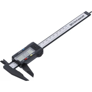 Şubler digital din plastic 0-150 mm, BGS DIY 91931