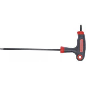 Şurubelniţa cu mâner T şi lama laterala | Profil T (pentru Torx) cu/fara alezaj T25, BGS DIY 7880-T25 - Img 2