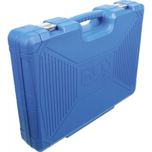 Trusa cu tubulare profil hexagon 4 - 32 mm, antrenare 1/4" + 3/8" + 1/2", 213 piese, BGS 2259 - Img 5