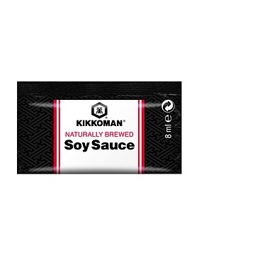 KIKKOMAN SOY SAUCE STANDARD SACHET 5/100PC(8ML)