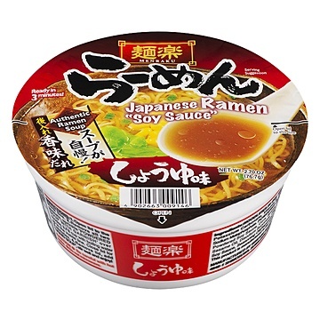 HIKARI MENRAKU INSTANT NOODLE SHOYU 12/76.7G