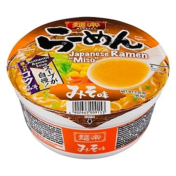 HIKARI MENRAKU INSTANT NOODLE MISO 12/90.9G