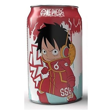LNS LUFFY SODA LEMON-STRAWBERRY CAN DRINK 24/330ML