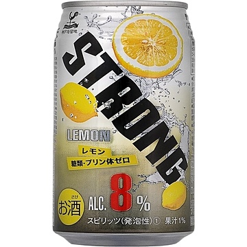 KOBE KYORYUCHI CHU-HI STRONG LEMON ZERO 24/350ML