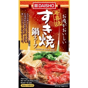 DAISHIO SUKIYAKI SOUP BASE 10/750G(719.6ML)