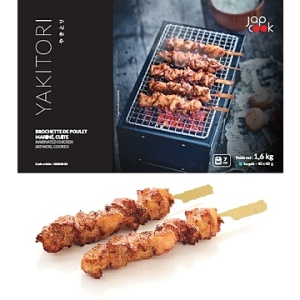 JAPCOOK YAKITORI 6/1.6KG (40X40G)