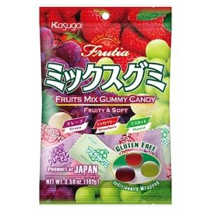 KASUGAI FRUTIA EX/K FRUTIA FRUIT MIX GUMMY 24/102G