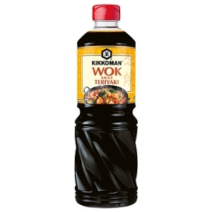 KIKKOMAN WOK SAUCE TERIYAKI PET 6/975ML