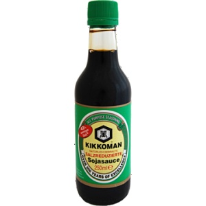 KIKKOMAN sos de soia cu mai putina sare 250ML