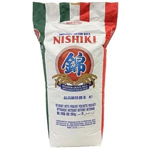 NISHIKI RICE (ITALIAN MEDIUM GRAIN) 20KG