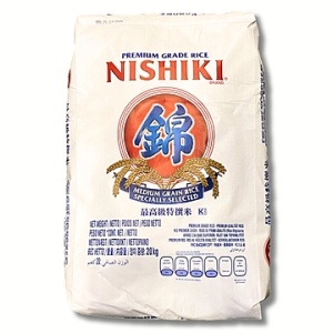 NISHIKI RICE MEDIUM GRAIN 20KG
