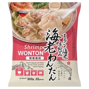 J-BASKET SHRIMP WONTON 30/300G(20PC)