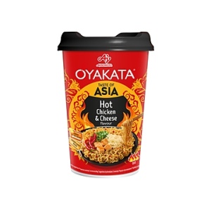 OYAKATA YAKISOBA CUP HOT CHICKEN & CHEESE 8/97g