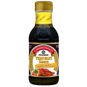 KIKKOMAN TERIYAKI SAUCE WITH TOASTED SESAME 6/250ML