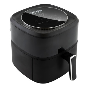 Airfryer cu aer cald BÖHM HOME, Friteuză BDY-AF532R, 6 L, 1400 W, 6 Programe, Control Digital 28/28/28 cm
