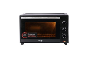 Cuptor Electric 60 L BÖHM BC60B3-L, 2000 W, 100–230°C, Timer, Interior emailat, 62×38×37 cm, Bec Interior, Tava Inox, 5 moduri de incalzire + convecție - Img 3