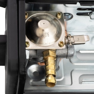 Plita cu un arzator pe gaz Camping BÖHM HOME BG-K-001+L, GPL, 2.3 kW, Racord metalic extern pentru furtun de gaz, 33.5x19.5x9 cm - Img 9