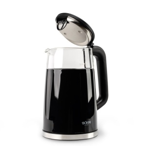 Fierbător BÖHM HOME BHB8717D, Control Digital, Sticlă Borosilicată, LED, Keep Warm, Termoizolant, 1.7l, 2200W - Img 4