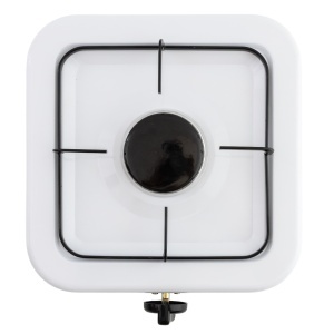 Plită cu un arzător pe gaz BÖHM HOME BG-2811-W alb, 29.5x29x6.5 cm - Img 8