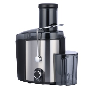 Storcator centrifugal de fructe si legume BÖHM Home BJE-100B, 1000W, tub alimentare Ø85 mm, recipient suc 750 ml
