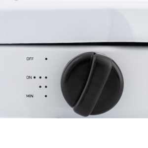 Plita cu doua arzatoare pe gaz si aprindere manuala BÖHM HOME BG-M-002-W, 4.4 kW, 55x32x7 cm - Img 9