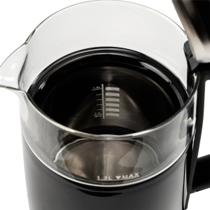 Fierbător BÖHM HOME BHB8717D, Control Digital, Sticlă Borosilicată, LED, Keep Warm, Termoizolant, 1.7l, 2200W - Img 5