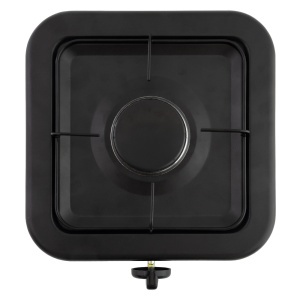 Plită cu un arzător pe gaz BÖHM HOME BG-2811-B Negru, 29.5x29x6.5 cm - Img 8