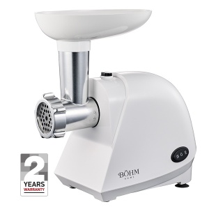 Masina de tocat carne electrica BÖHM HOME BMG1033R, 1,5 Kg/min, 300-1340 W