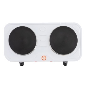 Plită electrică dublă BÖHM HOME BE-H-004L-W Alb, 44x24.5x6.5 cm - Img 9