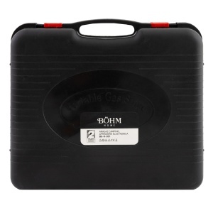 Plita cu un arzator pe gaz Camping BÖHM HOME BG-K-001, GPL, 2.3 kW, 33.5x19.5x9 cm - Img 6