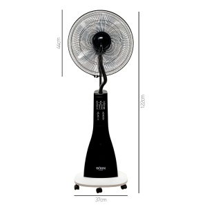 Ventilator cu Pulverizare Apă și Umidificare 16" BÖHM HOME BSP40-RA - Img 2